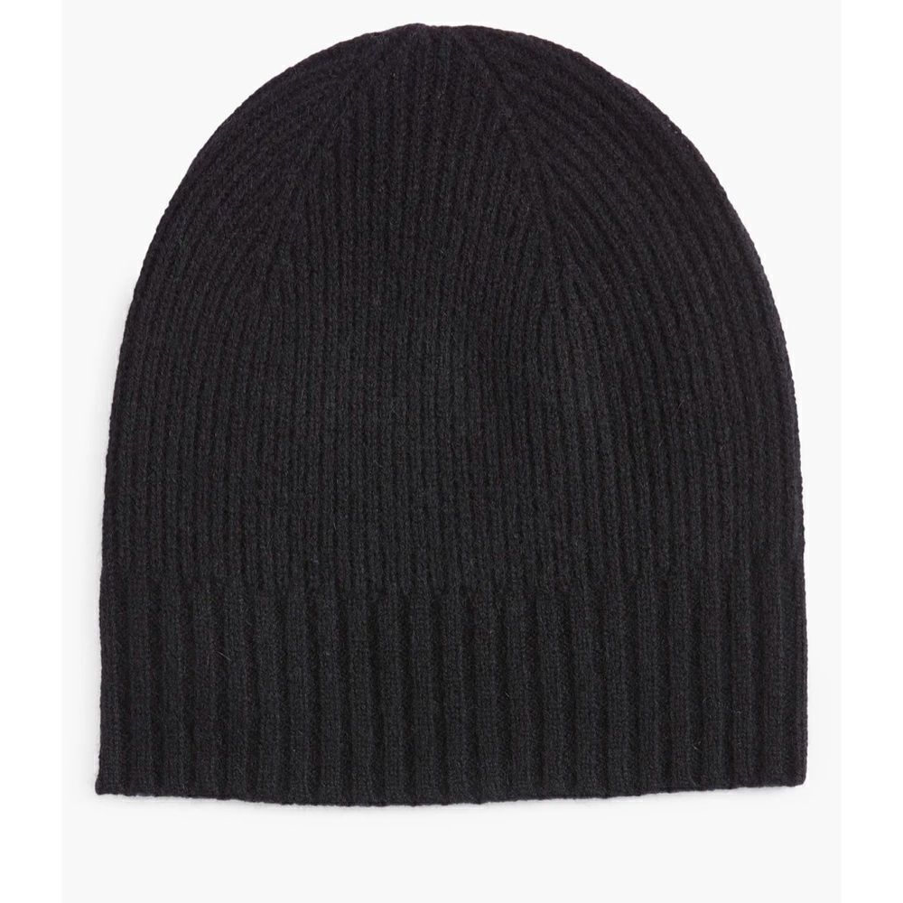 Nordstrom ribbed cashmere beanie
